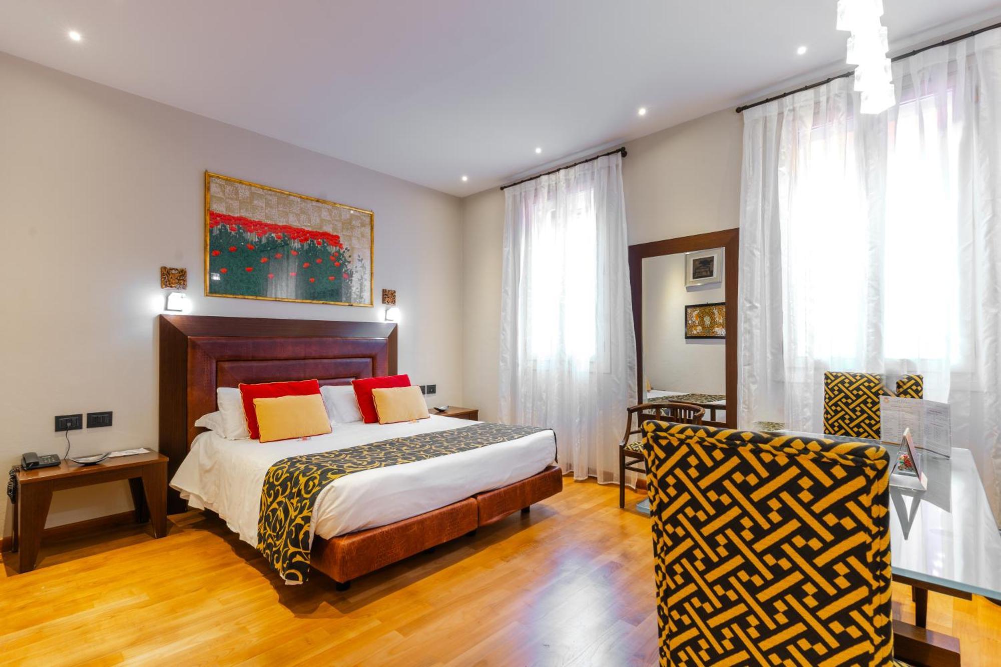 Art Hotel Commercianti Болонья Экстерьер фото